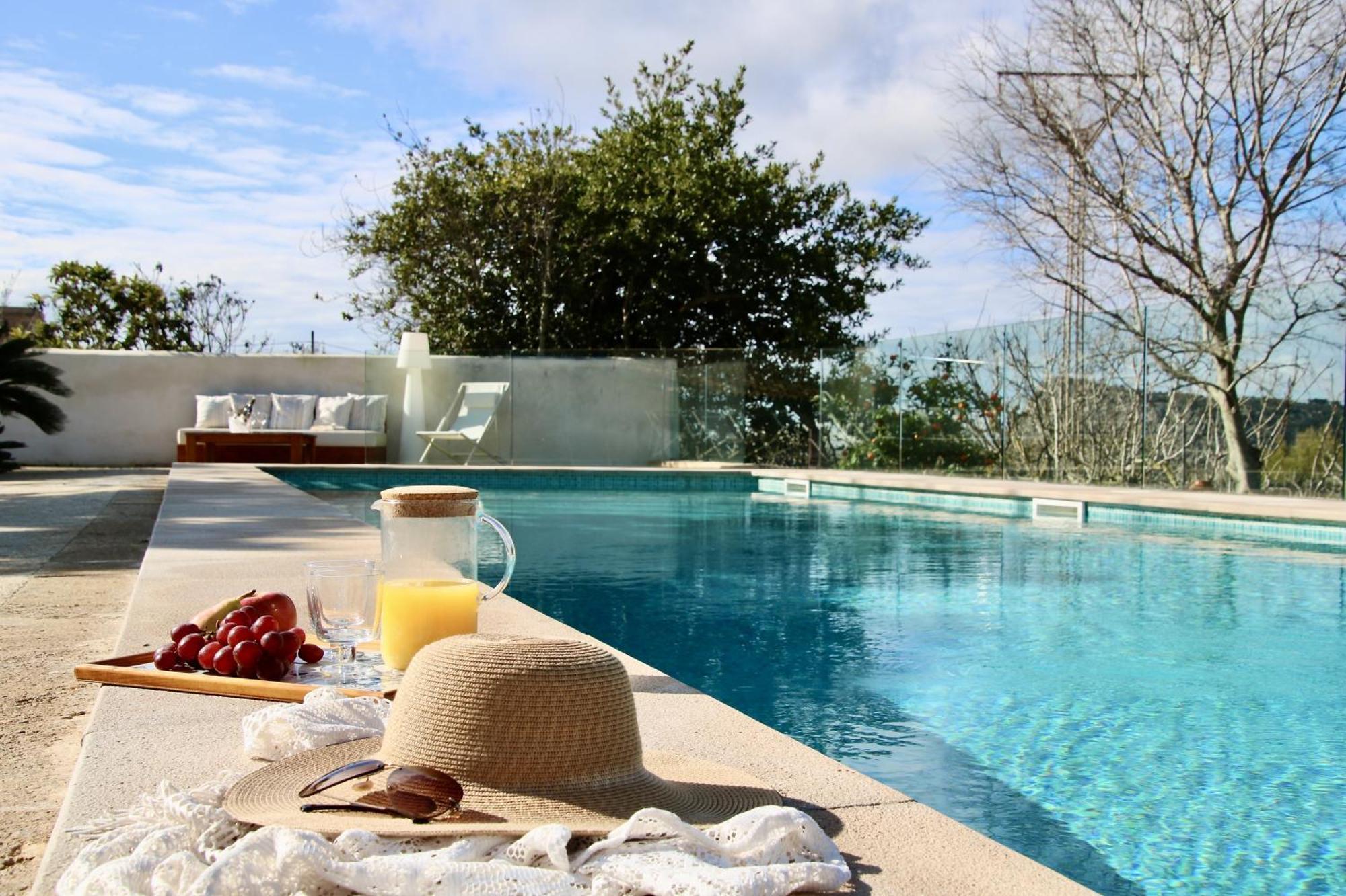 Mater Randa Piscina Vistas Increibles Y Barbacoa Villa Exterior foto