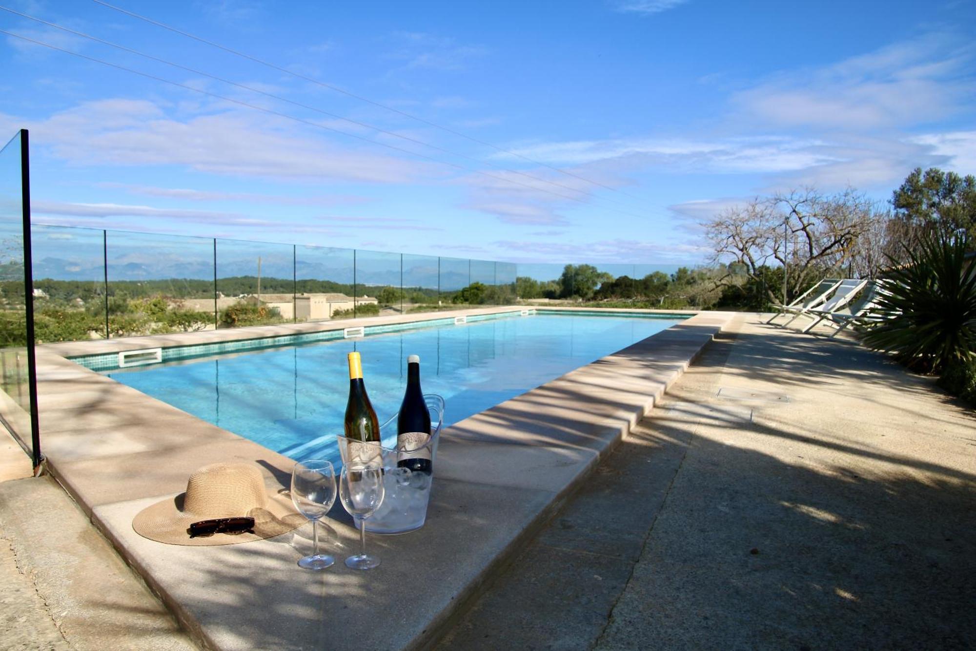 Mater Randa Piscina Vistas Increibles Y Barbacoa Villa Exterior foto