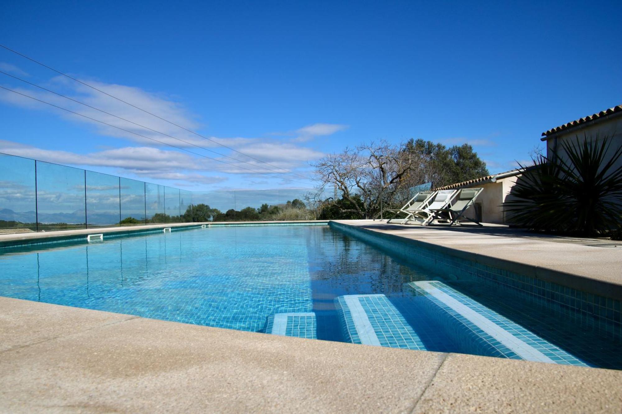 Mater Randa Piscina Vistas Increibles Y Barbacoa Villa Exterior foto
