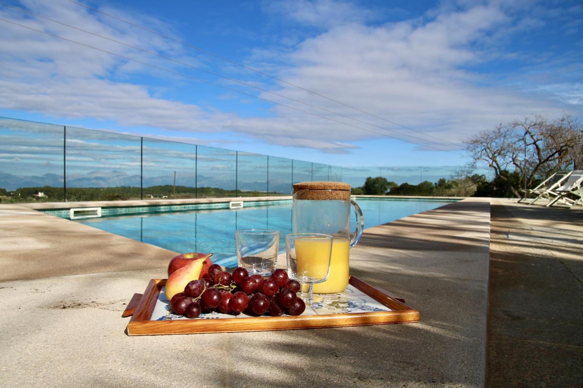 Mater Randa Piscina Vistas Increibles Y Barbacoa Villa Exterior foto