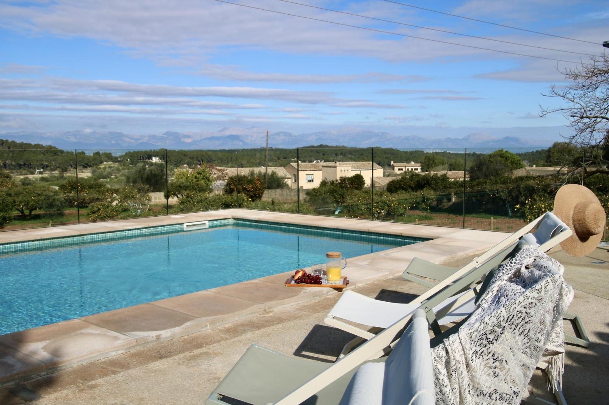 Mater Randa Piscina Vistas Increibles Y Barbacoa Villa Exterior foto